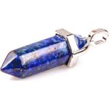 Day Doğal Lapis Lazuli Doğal Taş Erkek& Kadın Kolye (DERİ ZİNCİR HEDİYELİ)