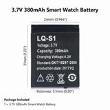 Day Lq-01 M9 Akilli Saat Batarya - Pil 4.2V 380Mah