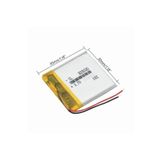 Day Mp3 Mp4 Akıllı Saat Pil 3.7v 750mah Şarjlı Li-polimer Batarya (ölçüler : 30x30x3mm) Aynı Gün Kargo