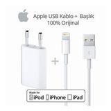Day Orjinal Apple iPhone 13 Pro Max USB 5W Şarj Cihaz MD813ZM-A + MD818ZM-A Kablo Dahil