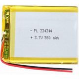 Day Tablet Batarya 3.7V- 580MAH Ölçüler 43MM x 43MM x 3mm
