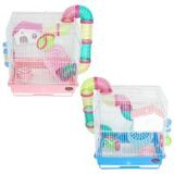 DaYang Borulu 35x28x37 cm Karışık Renkli Hamster Kafesi Seti
