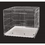 Dayang Köpek Kafesi Beyaz 93X56.5X63.5 - Çok Renkli