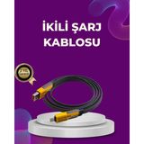 Dayanıklı 4’ü 1 Arada Çok Fonksiyonlu Hızlı Şarj Veri Kablosu