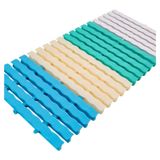 Dayanıklı ABS Plastik Havuz Drenaj Izgarası ve Oluk Koruma Filtresi - 20x100CM, 4 adet Set, Üstün Drenaj Çözümleri ve Havuz Koruması için Verimli Su Tahliye Kapağı