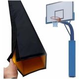Dayanıklı Basketbol Direği Köpük Koruyucu Yuvarlak Yastık Dolgu 14 x 14 cm (6 ft) İç/Dış Mekan Direk Kılıfı, Garaj ve Saha Güvenlik Minderi, Pro