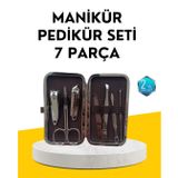 Dayanıklı Çelik Aletlerden Oluşan Kişisel Bakım Seti FRTKGT25DYMXUCZ7PARÇAMANİKÜRSETİ-5