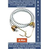 Dayanıklı Ev Eşya Taşıma Sabitleme Araç İçi Düzenleme Yüksek Esneklik Bagaj Lastiği Gergi 6 Mm