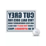 Dayanıklı Golf Topları - Kesilmiş Gri