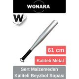 Dayanıklı Kırılmaz Metal 61 Cm Mükemmel Kavrayışlı Kaliteli Beyzbol Sopası