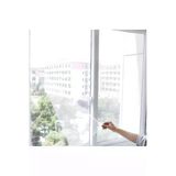 Dayanıklı Kolay Kullanım Yapışkanlı Cırt Cırtlı Tek Kanat Pencere Sineklik - 75x125