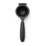 Dayanıklı Metal Narenciye Sıkacağı Ergonomik Saplı Limon & Portakal Presi Siyah
