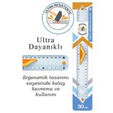 Dayanıklı Plastik Cetvel 30 Cm 1 Paket Plastik Cetvel Şeffaf Geometri Çizim Cetveli Kavraması Kolay Cetvel Okul Sınıf