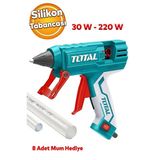 Dayanıklı Sağlam Sıcak Mum Silikon Tabancası 11.2 Mm Tutkal Isı 30 W-220 W Mum Çubuğu Hediyeli