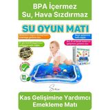 Dayanıklı Sızdırmaz Bebek Aktivite Oyuncağı Bpa Içermez Emekleme Zamanı Yatak Minder Su Oyun Matı