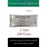Dayanıklı Soğutucu Jel Poşet Buz Aküsü Malzeme Kamp Piknik Yolculuk Seyahat Yiyecek 260 gr 5 Adet