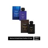 Daycare Gold & marine erkek edp parfüm 2 adet X 100ml