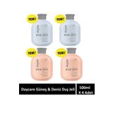 Daycare Nemlendirici etkili yoğun kıvamlı duş jeli güneş ve deniz 500 ml X 4 Adet