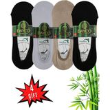Dayco Bambu 4Lü Kadın Babet (Siyah-Bej-Beyaz)