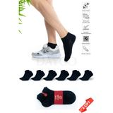 Dayco Bambu Erkek Dikişsiz Premium Patik Lacivert Çorap 6'lı Set - 41-45 - 10500-L - 41 - 45