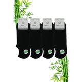 Dayco Bambu Erkek Sneakers Görünmez Spor Siyah Çorap