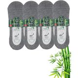 Dayco Erkek Bambu Premium Babet Çorap 4'lü Set Gri Melanj - 40 - 45