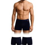 Dayco Premium Bambu Erkek Boxer Ikili Paket Lacivert Renk - BBX102-M-LACI-CIFT