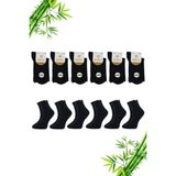 Dayco Premium Burun Dikişsiz Kadın Lacivert Bambu Soket Çorap 6lı Set - 36-40 - 350LACI - 36 - 40