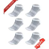 Dayco Premium Dikişsiz Bambu Erkek Süper Patik Çorap -10533-BYZ-36-40 - 1BW-Beyaz - 36 - 40