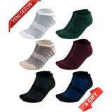 Dayco Premium Dikişsiz Bambu Erkek Süper Patik Çorap -10539-AST-36-40 - 36 - 40 - Renkli