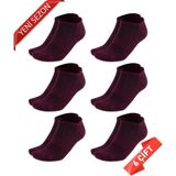 Dayco Premium Dikişsiz Bambu Erkek Süper Patik Çorap - Açık Bordo - 41 - 44
