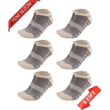 Dayco Premium Dikişsiz Bambu Erkek Süper Patik Çorap - Bej - 41 - 44