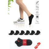 Dayco Premium Dikişsiz Erkek Bambu Patik Çorap 6'lı Antrasit Set - 41-45 - 10500-ANT - 41 - 45