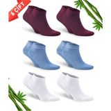 Dayco Premium Dikişsiz Erkek Bambu Patik Çorap 6'lı Asorti Set - 41-45 - 10500-BBM - 41 - 45 - Çok Renkli