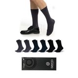 Dayco Premium Dikişsiz Yazlık Erkek Bambu Soket Çorap 6lı Asorti - 10123-FLS - 38-40