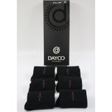 Dayco Premium Klasik Uzun Boy Siyah Renk Kışlık Erkek Bambu Soket Çorap