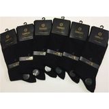 Dayco Premium Siyah Erkek Kışlık Bambu Soket Çorap 6lı Set - 41-45 - 20125 - 41 - 44