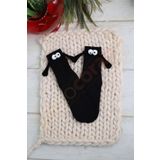 Dayco Socks El Ele Tutuşan Çorap Mıknatıslı Arkadaşlık & Sevgili Çorabı Soket Boy