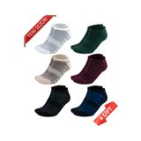 Dayco Socks Premium Dikişsiz Bambu Erkek Süper Patik Çorap -10539-AST-36-40