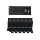 Dayco Socks Premium Dikişsiz Yazlık Erkek Bambu Soket Çorap 6'lı Jakarlı Set Kutulu - 10269-41-44