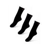Dayco Socks Premium Siyah Renk Kadın Dikişsiz Termal Çorap 3'lü Avantaj Paketi