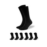 Dayco Socks Siyah Renk Premium Dikişsiz Mevsimlik Erkek Bambu Soket Çorap - 10301-SYH-39-42