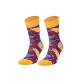 Dayco Socks Unisex Uzay Desenli Renkli Soket Çorap