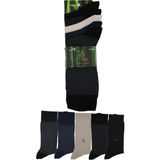 Dayco Yazlık Soket Erkek Bambu Çorap 5'li Renkli Set - 41 - 45 - Siyah