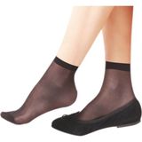 DayMod Lady Fity 15 Burunlu Soket Çorap - Standart - Siyah