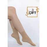 DayMod Mycro 50 Soket Çorap Siyah - Standart - Ten