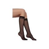 Daymod Süper 15 Kadın Dizaltı Pantalon Çorabı - Standart - Siyah