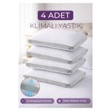 Days In Colours 4 Adet Klimalı Silikon Yastık - DayCool Serisi - 4 x 800 Gram Klimalı Kapitone Silikon Yastık
