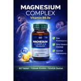 Days Power Day's Power Magnezyum Kompleks ( TAURAT, BİSGLİSİNAT, MALAT, SİTRAT) & Vitamin B6- 60 Tablet