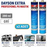 Dayson Arge Toptan Extra Profesyonel Pu Mastik 280 ml Gri 2 Adet